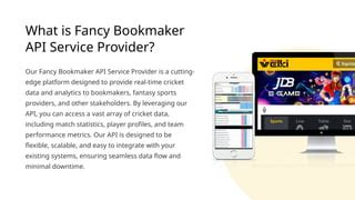 bookmaker api